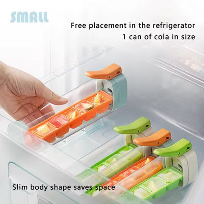 6-Compartment One-Touch Ice Maker | Quickly Releases Ice Cubes | Suitable for Whiskey, Cocktails, Coffee, and Party Drinks